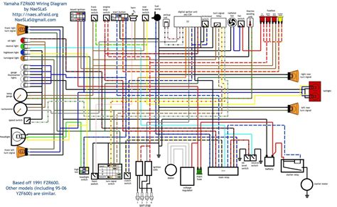 Wiring Diagram 97 Yamaha Yzf